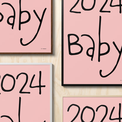 2024 Baby - Pink