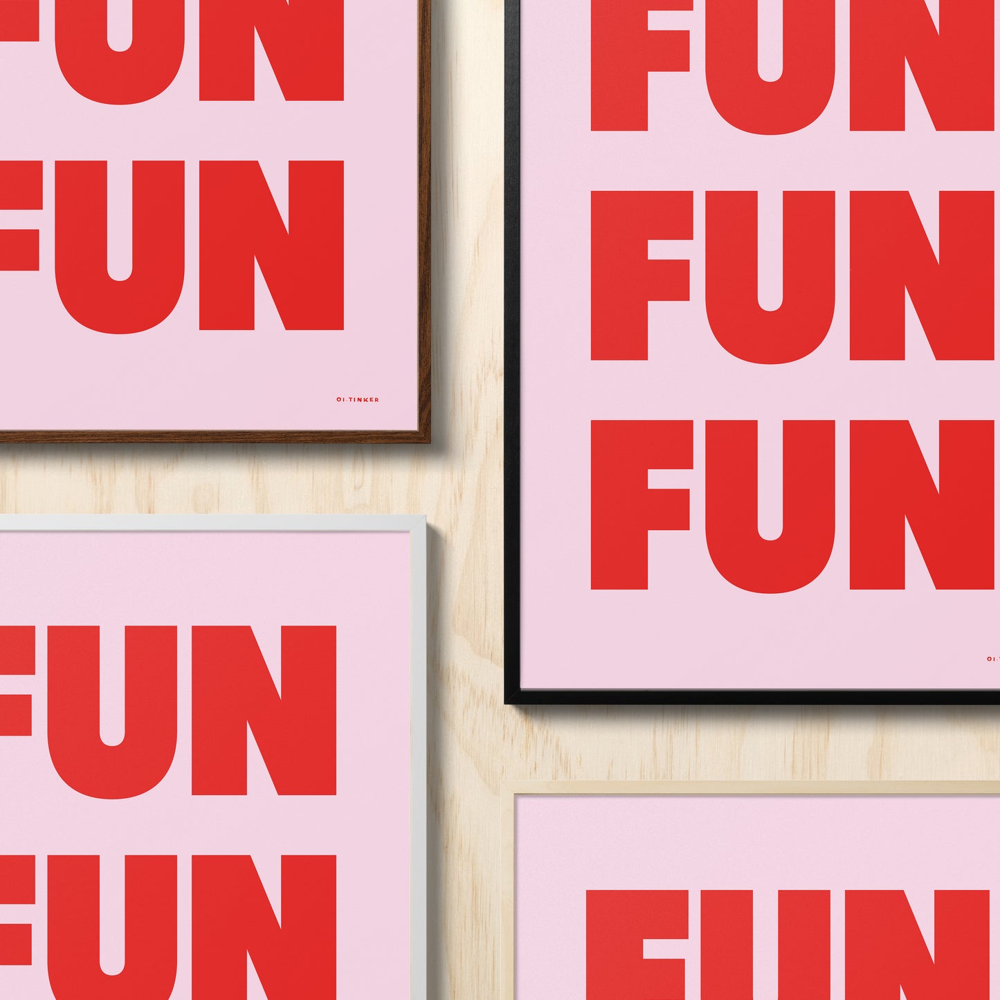 Fun Fun Fun - Pink