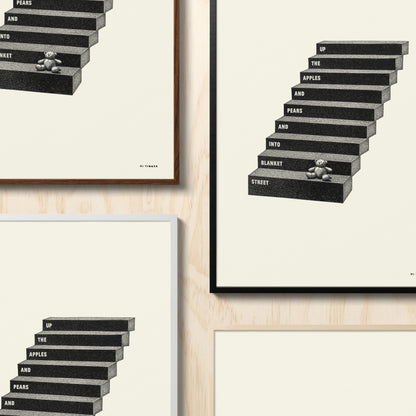 Up the Apples and Pears - Black