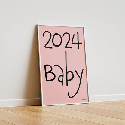 2024 Baby - Pink