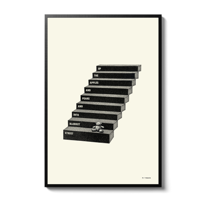 Up the Apples and Pears - Black