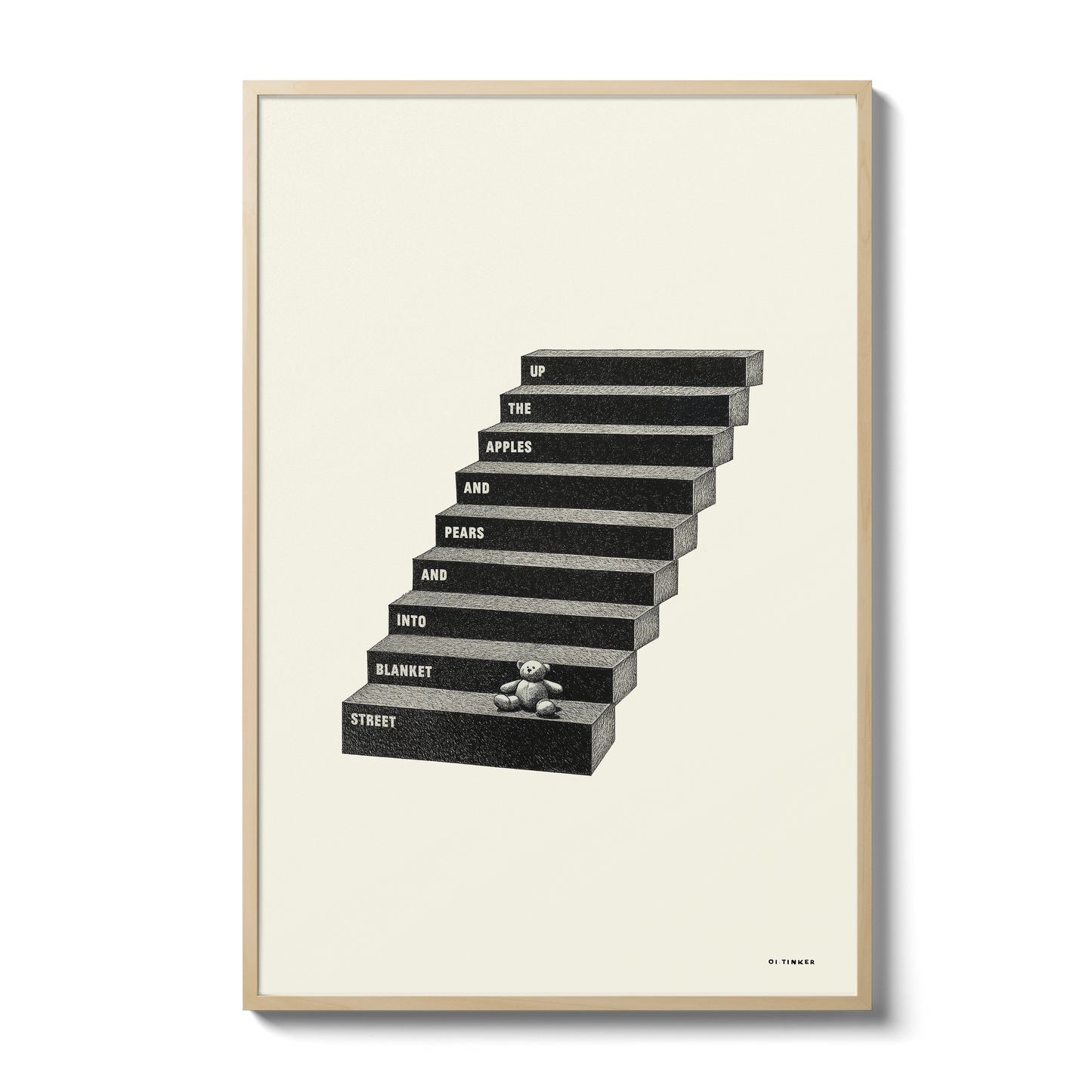 Up the Apples and Pears - Black