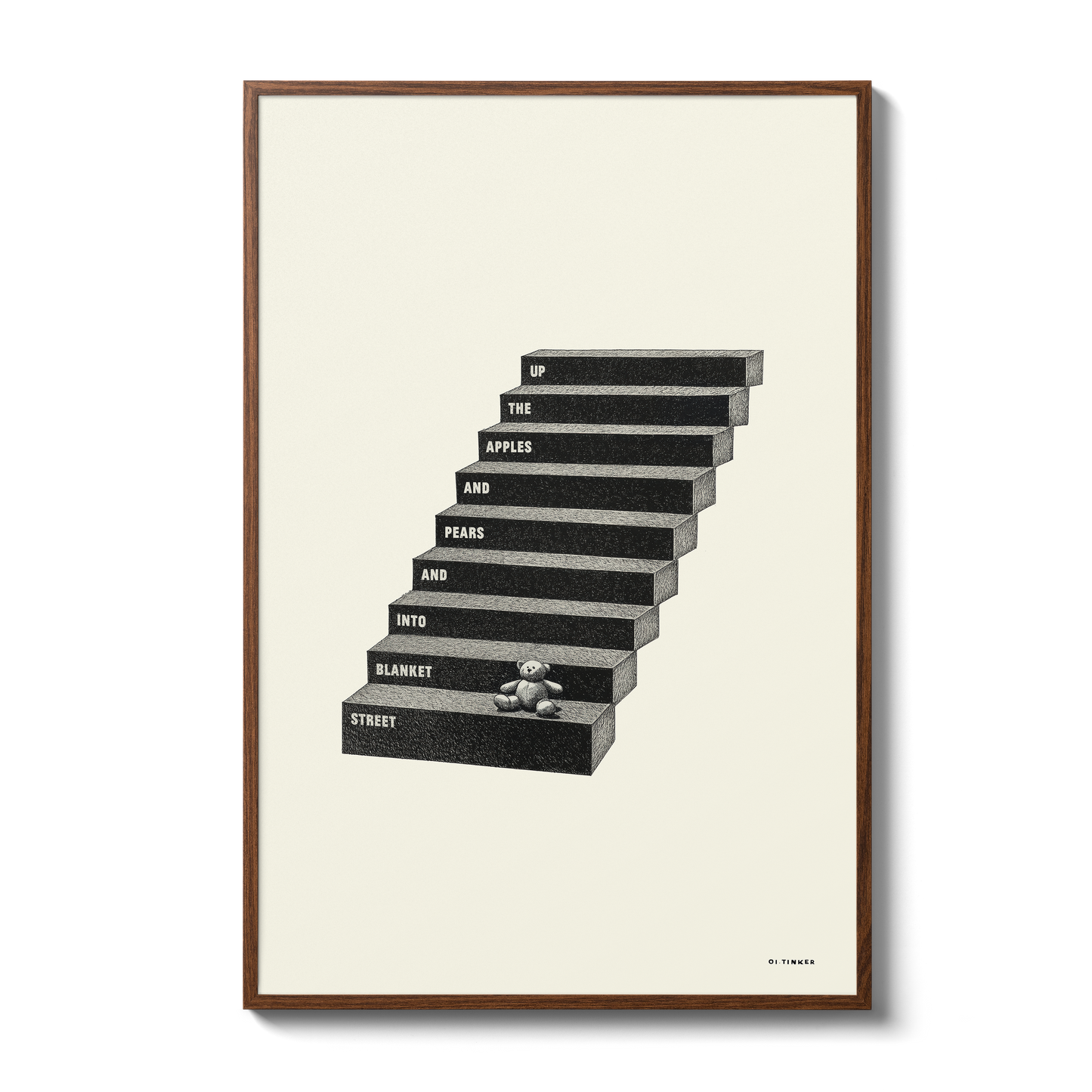 Up the Apples and Pears - Black